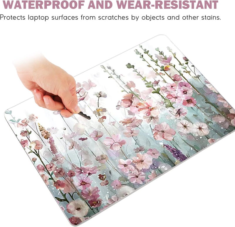DINKY Laptop Skin Sticker Decal, 12" 13" 13.3" 14" 15" 15.4" 15.6 inch Laptop Universal Reusable Vinyl Skin Stickers Cover Art Decal Notebook PC Personalized Protector-Wildwill Flora - Image 4